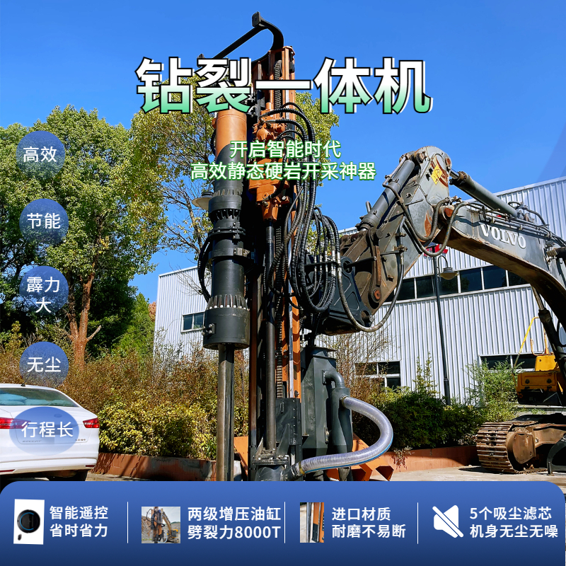 巖石鉆裂機、鉆劈機未來發展走向如何？